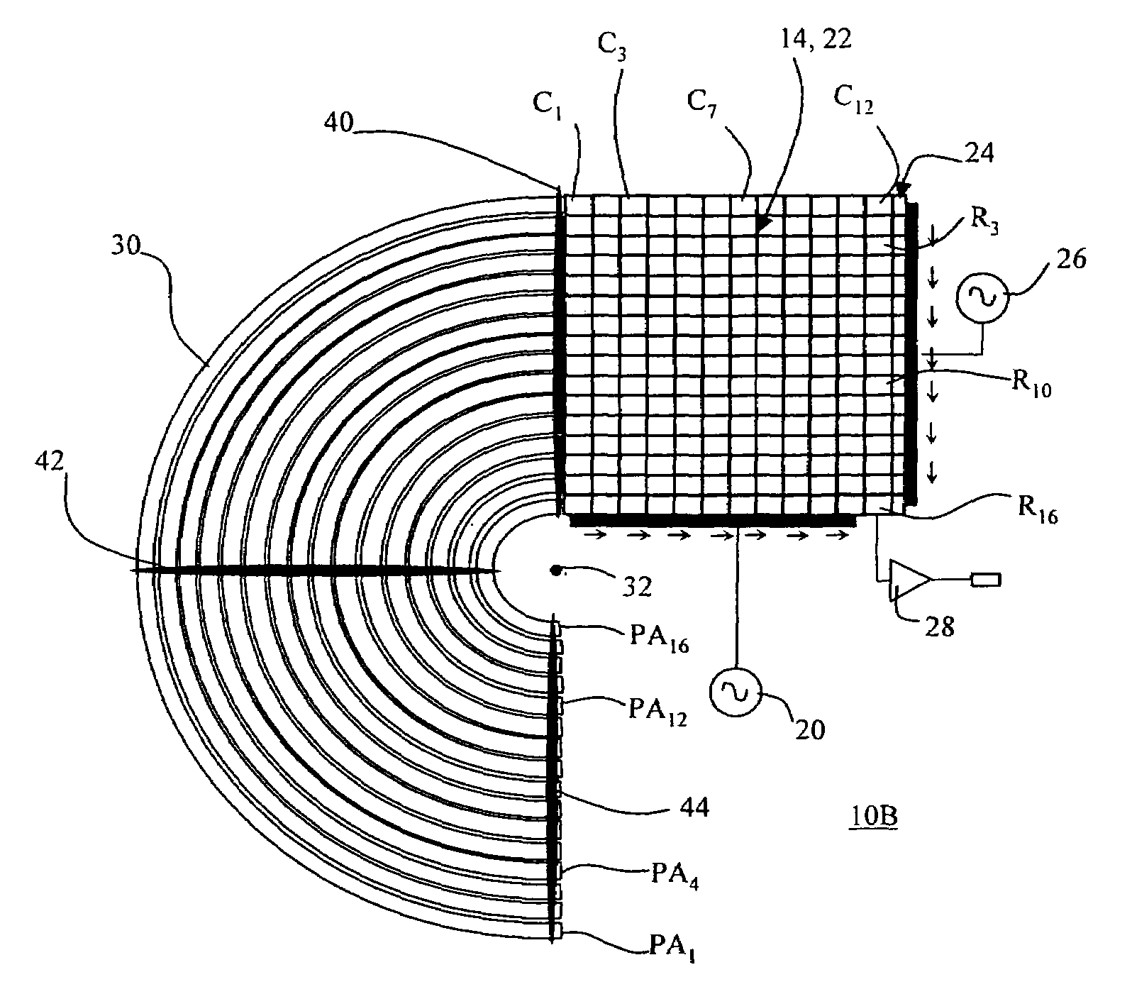 Single axis CCD time gated ladar sensor