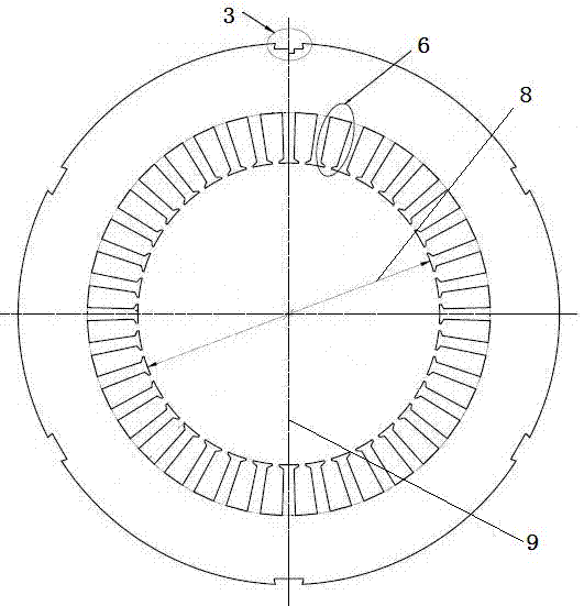 Ultra-energy-saving 18500W two-pole three-phase asynchronous electric motor