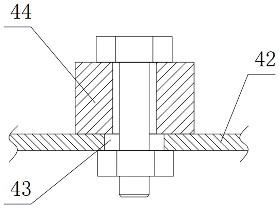 Bulk material chip mounting tray based on full-automatic chip mounter