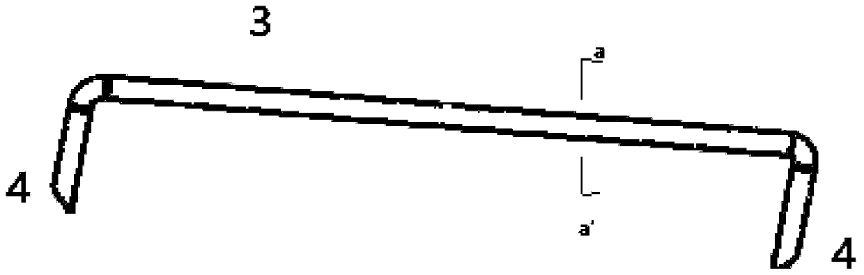 Degradable metal anastomosis nail and preparation method thereof