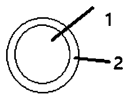 Degradable metal anastomosis nail and preparation method thereof