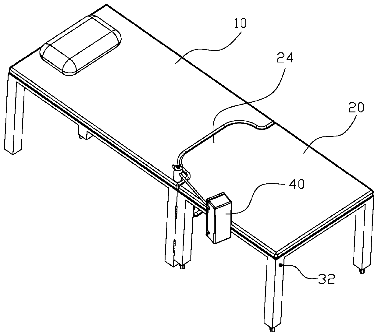 Multifunctional anorectal operation bed