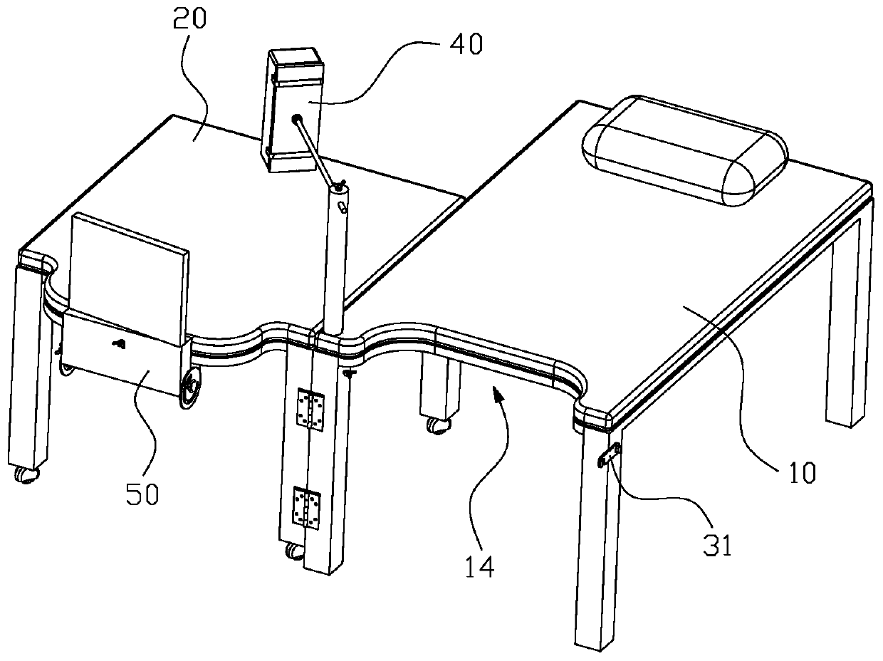 Multifunctional anorectal operation bed