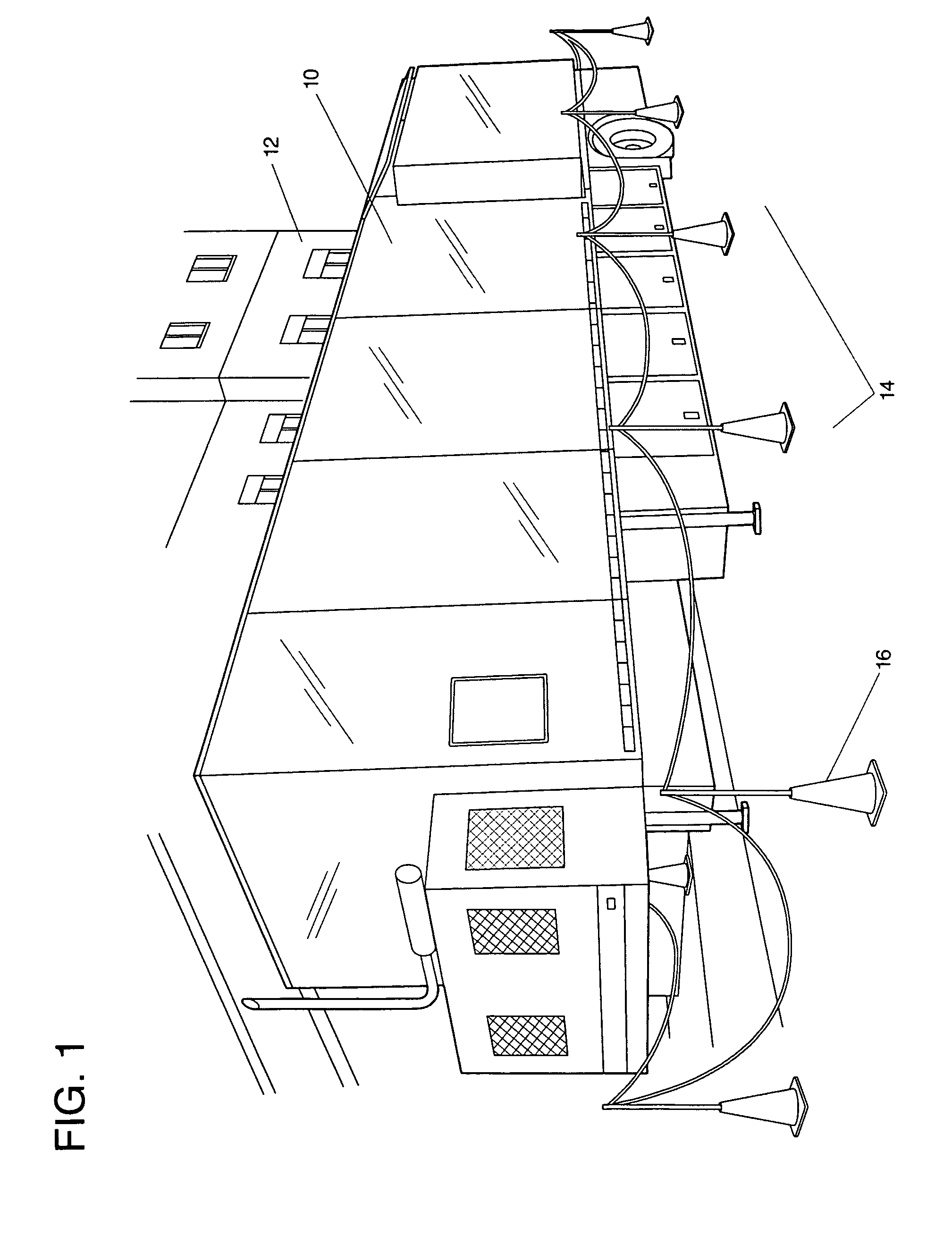 Pre-engineered building for an integral mobile imaging unit