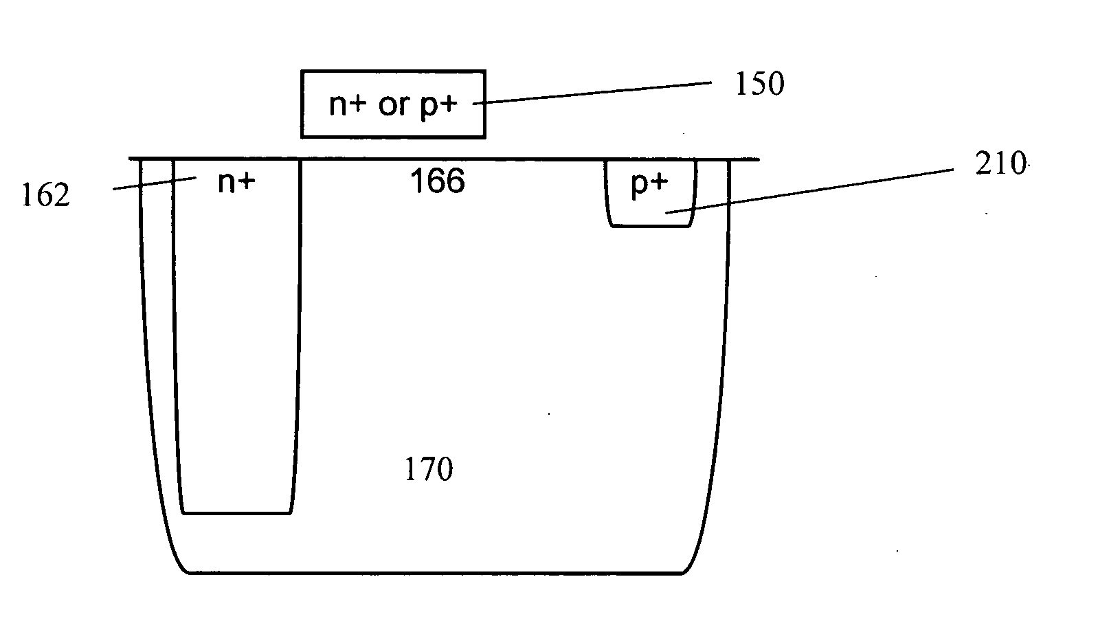 Integrated semiconductor metal-insulator-semiconductor capacitor