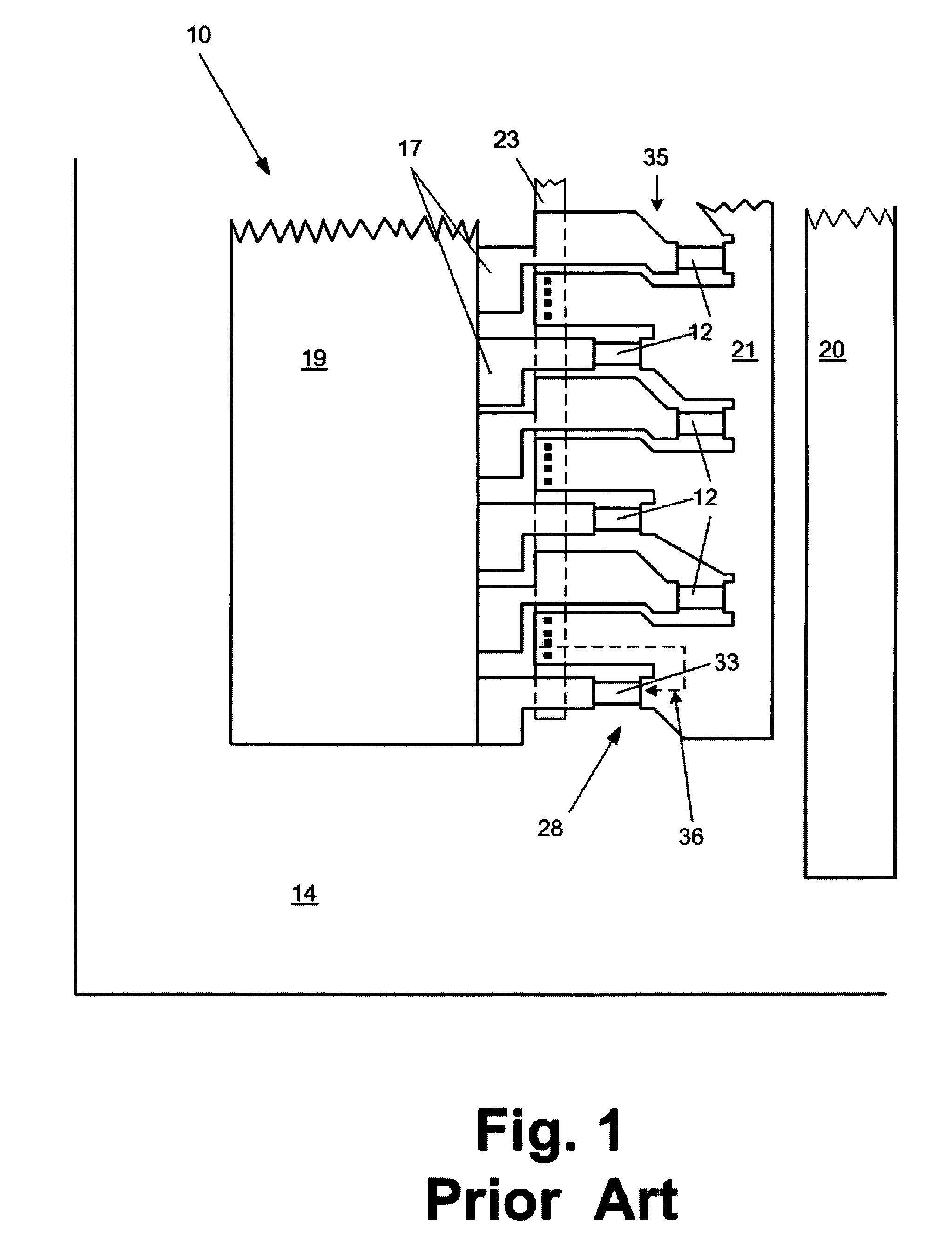 Printheads having improved heater chip construction