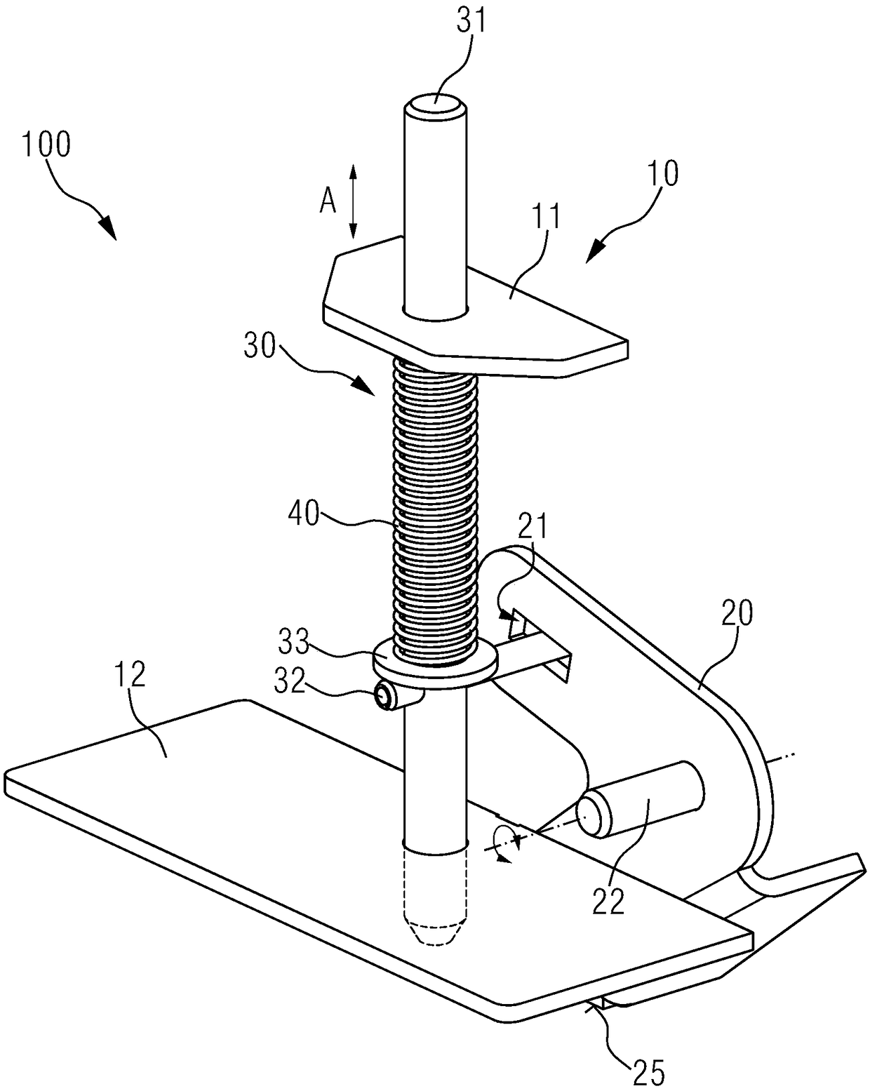 Self-locking device for switch cabinet valve mechanism, and switch cabinet