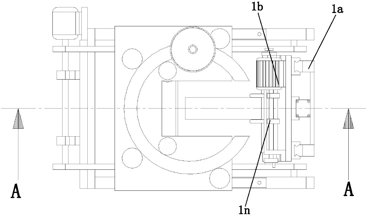 Steel band winding and packing machine