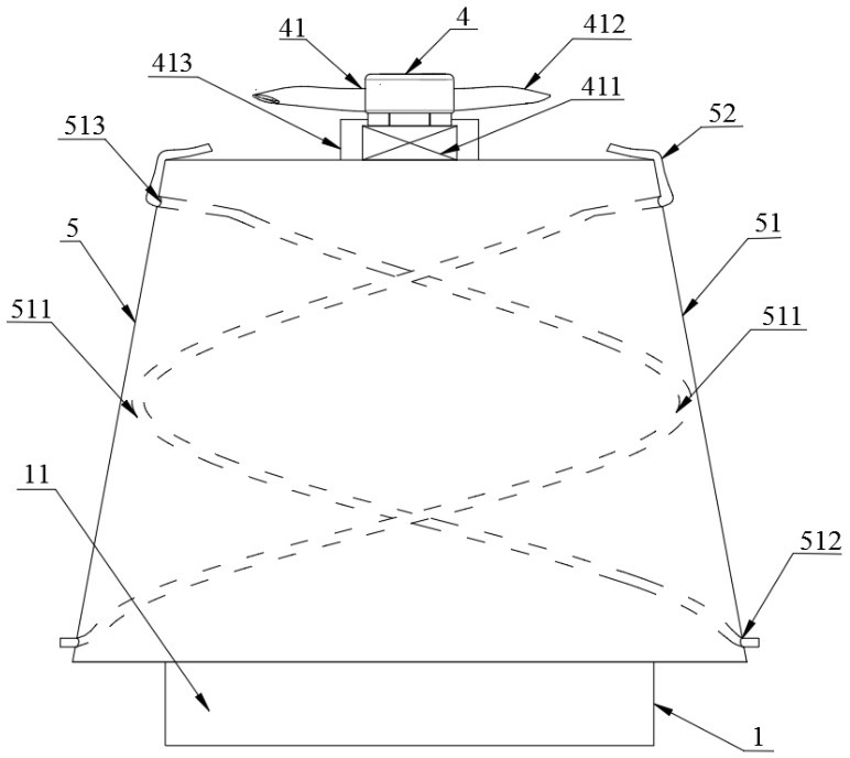 A layered collection and storage device for deep lake water samples