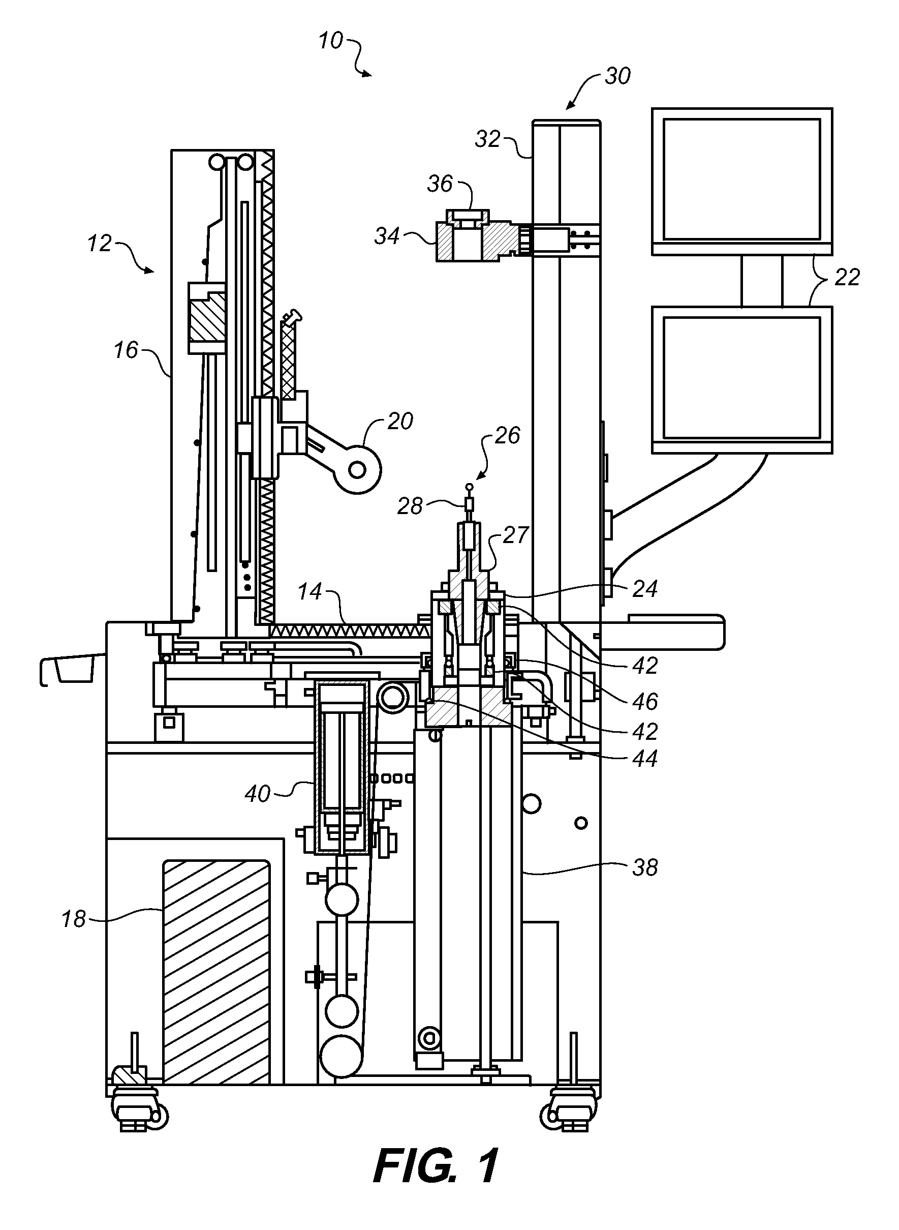 Combination tool presetter and induction heat-shrink apparatus