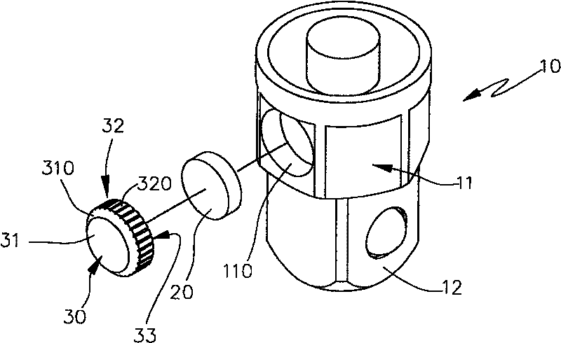 Conversion adapter clamping structure