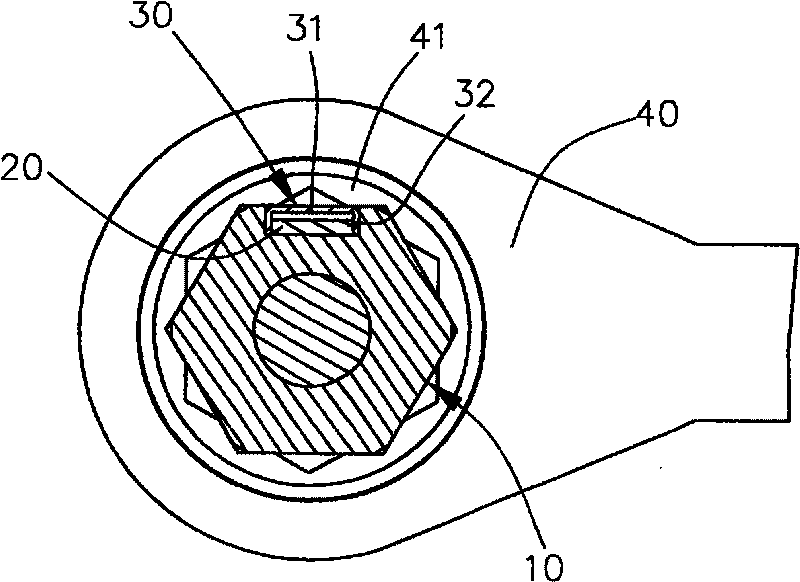 Conversion adapter clamping structure