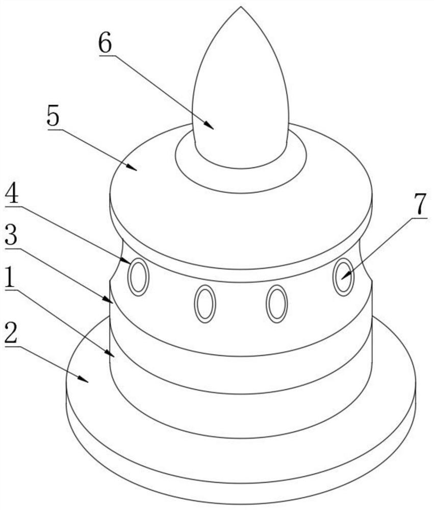 Novel floating candle lamp