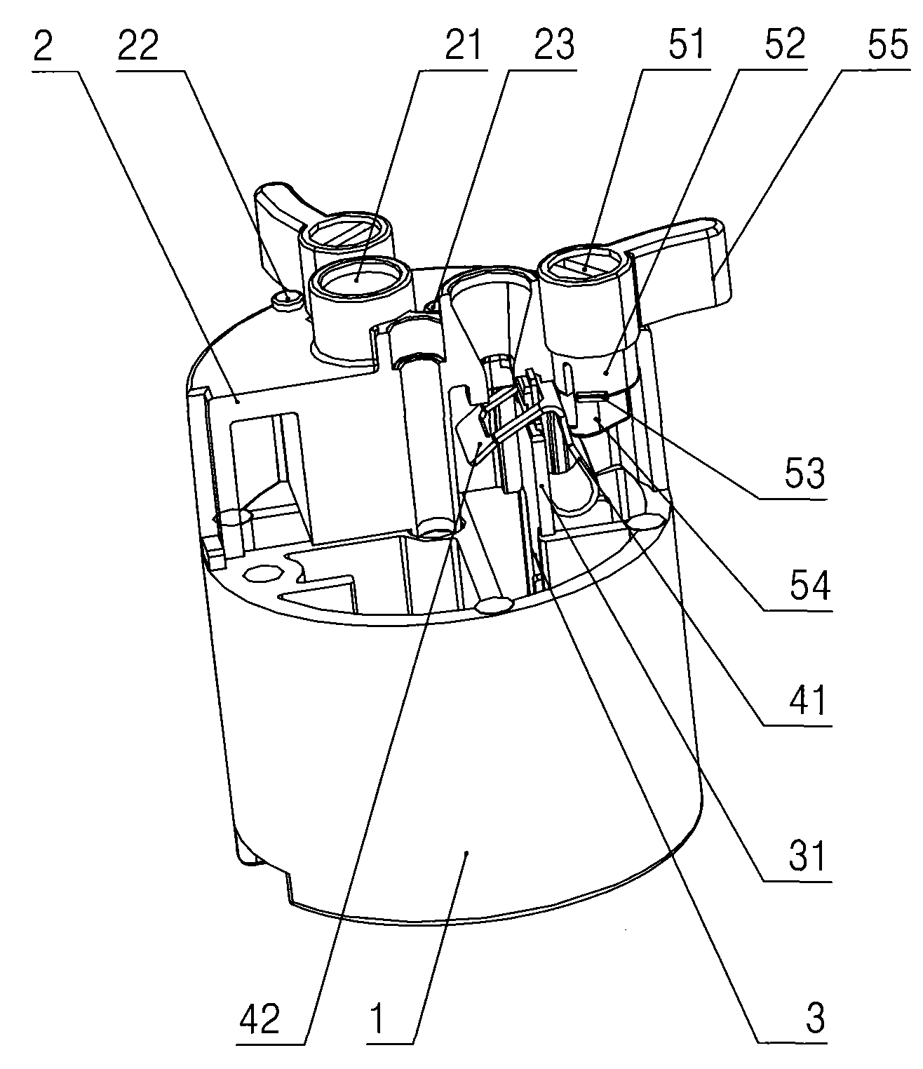 Screw-free socket