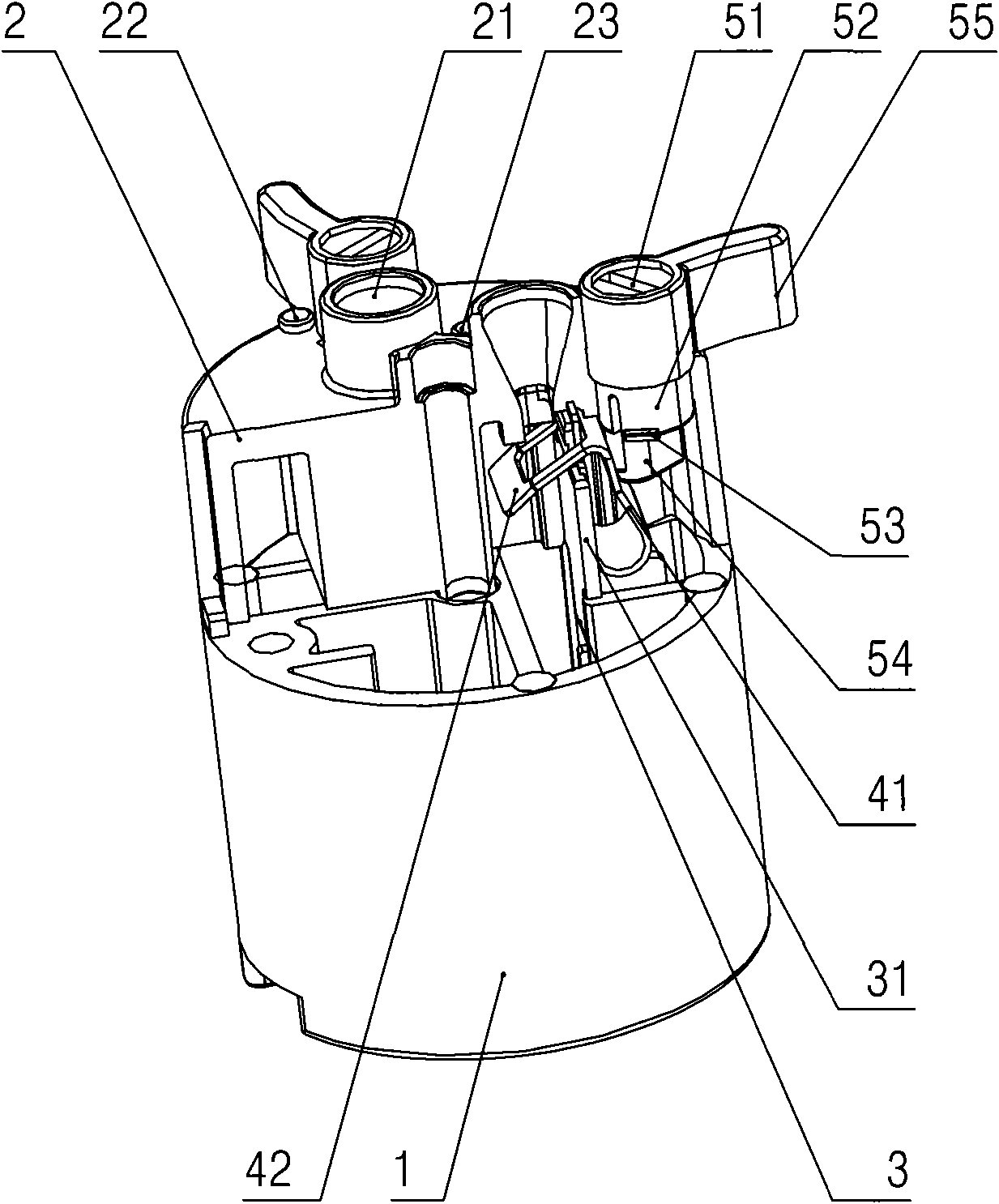 Screw-free socket