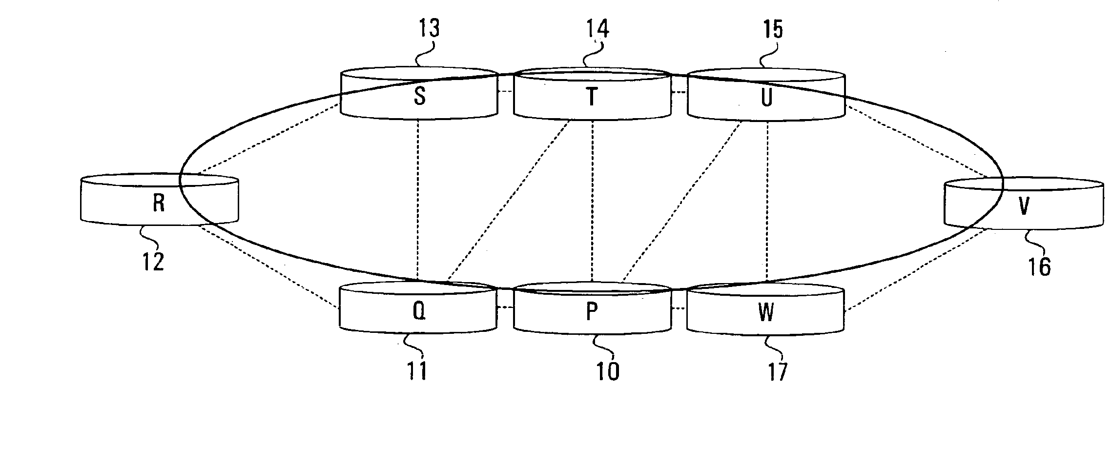 Link-level protection of traffic in a packet-switched network