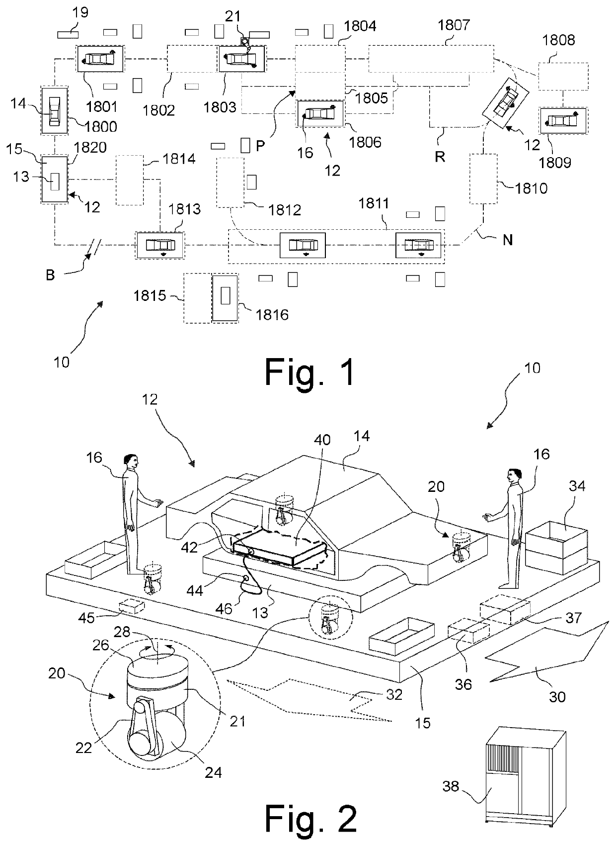 Method and vehicle for conveying an electrically driven motor vehicle during assembly thereof