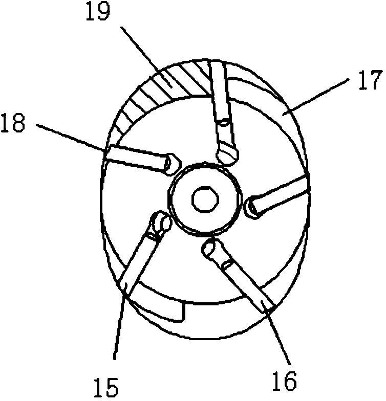 Sliding vane type working medium pump of two-phase flow refrigerating system