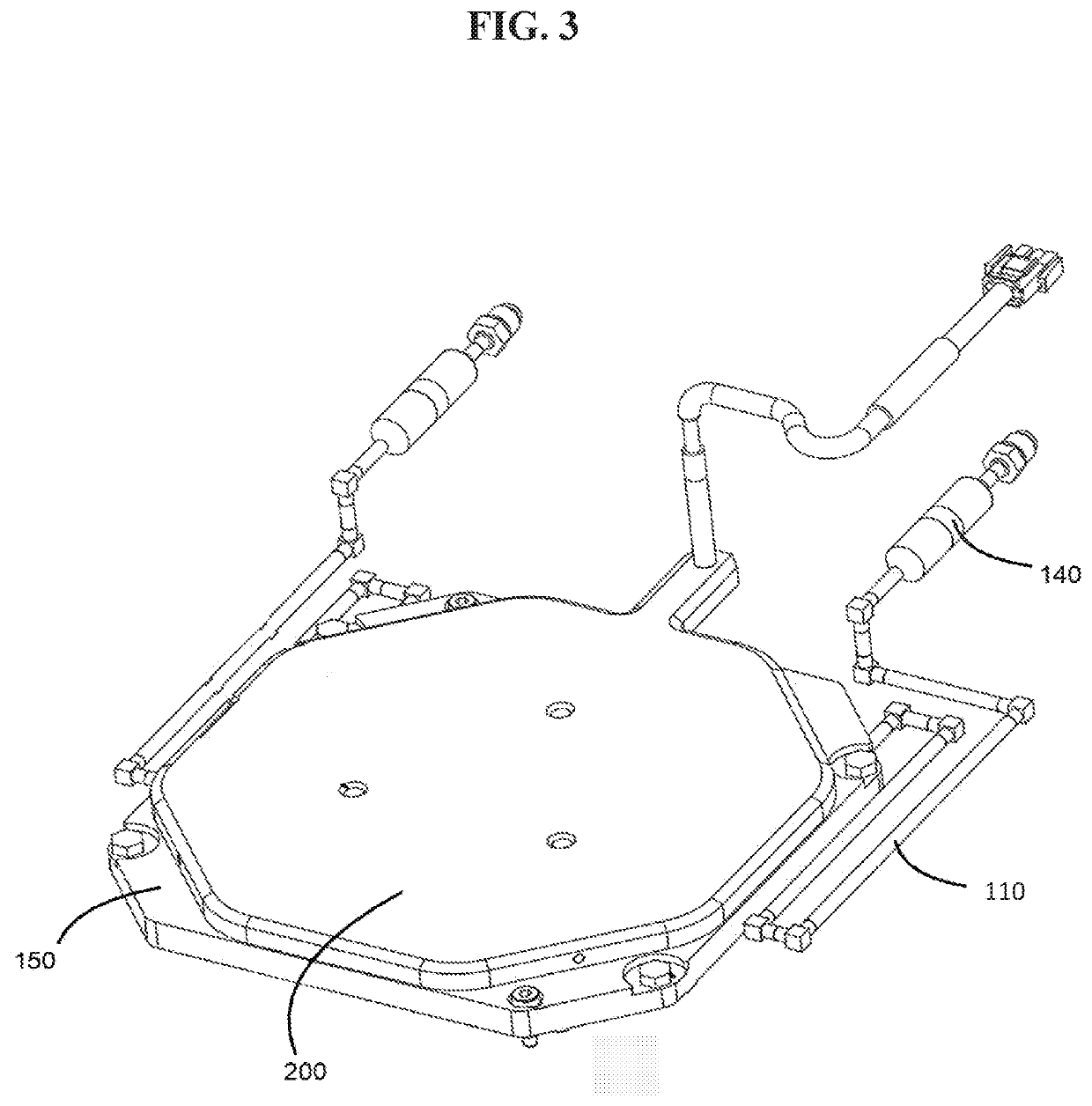 Heater assembly including cooling apparatus and method of using same