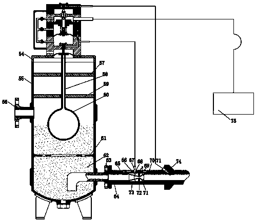 Positive pressure wastewater-lifting mechanism for basements