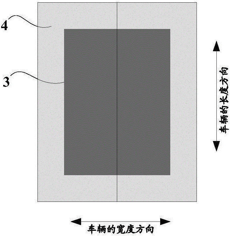 Vehicle-mounted solar cell device, vehicle-mounted power supply system and vehicle