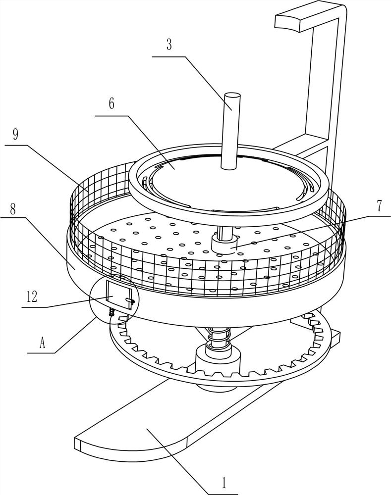 A kind of prickly ash seed separation and collection device