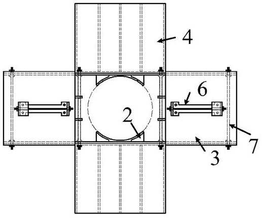 Assembled multifunctional optical cable support and mounting method thereof