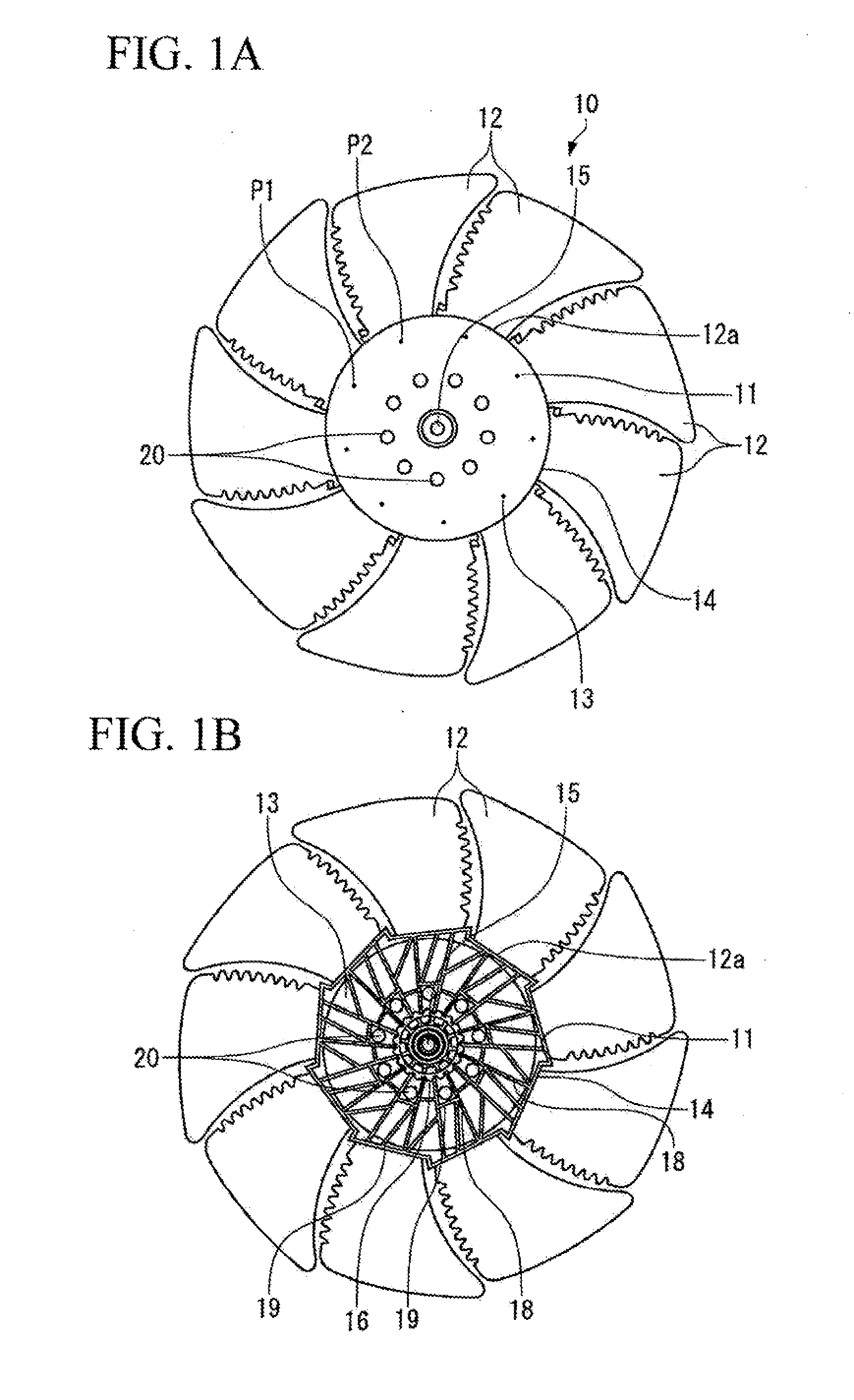 Resin fan