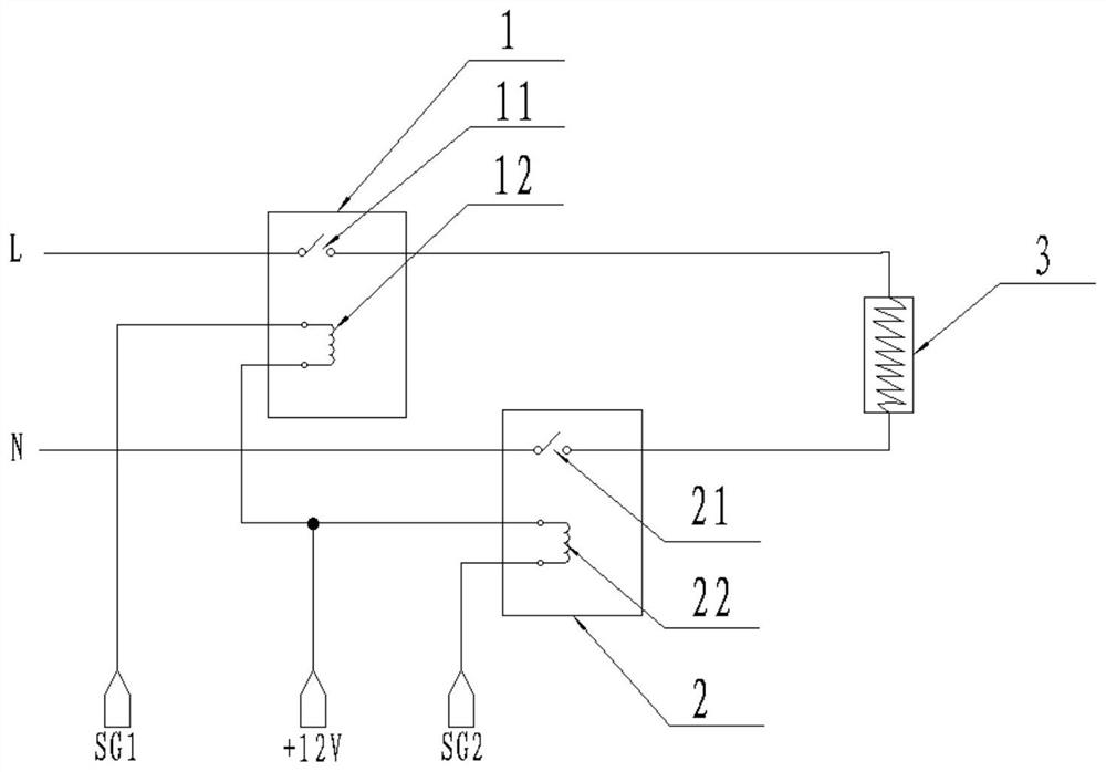 PTC electric heating control device, method, air conditioner, medium and computer equipment