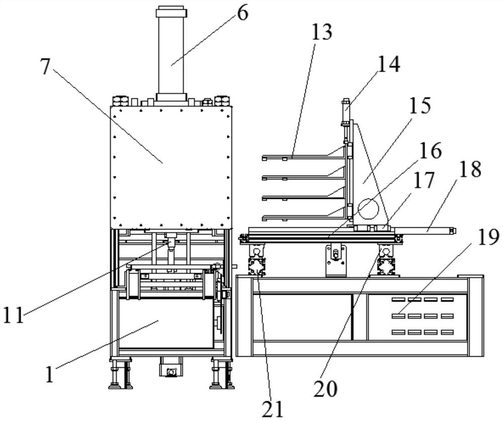 Stamping equipment for computer case shield