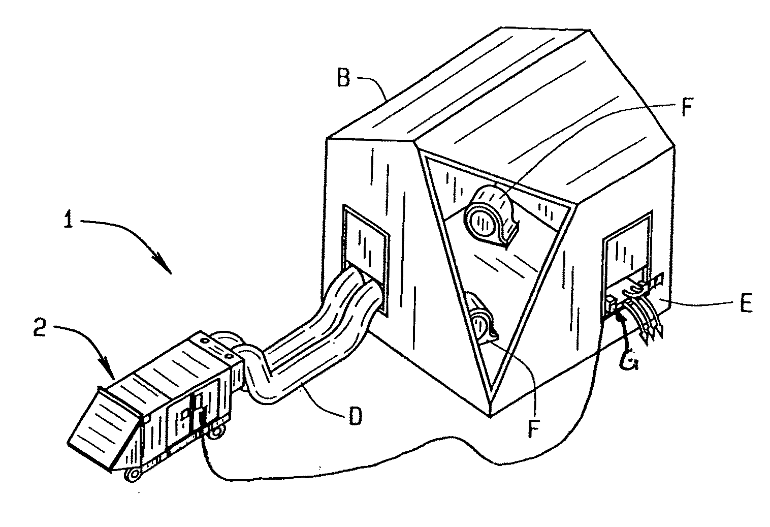 Heater and controls for extraction of moisture and biological organisms from structures