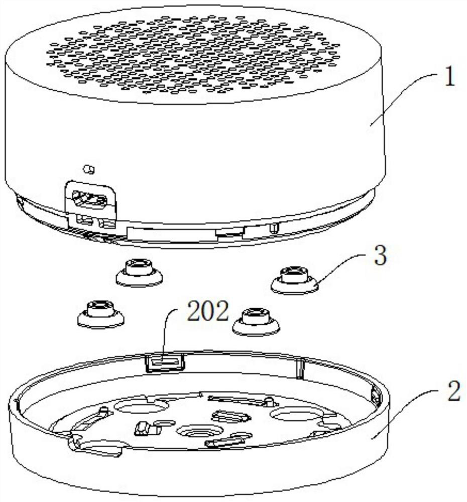 Artificial intelligence sound box with underneath type keys