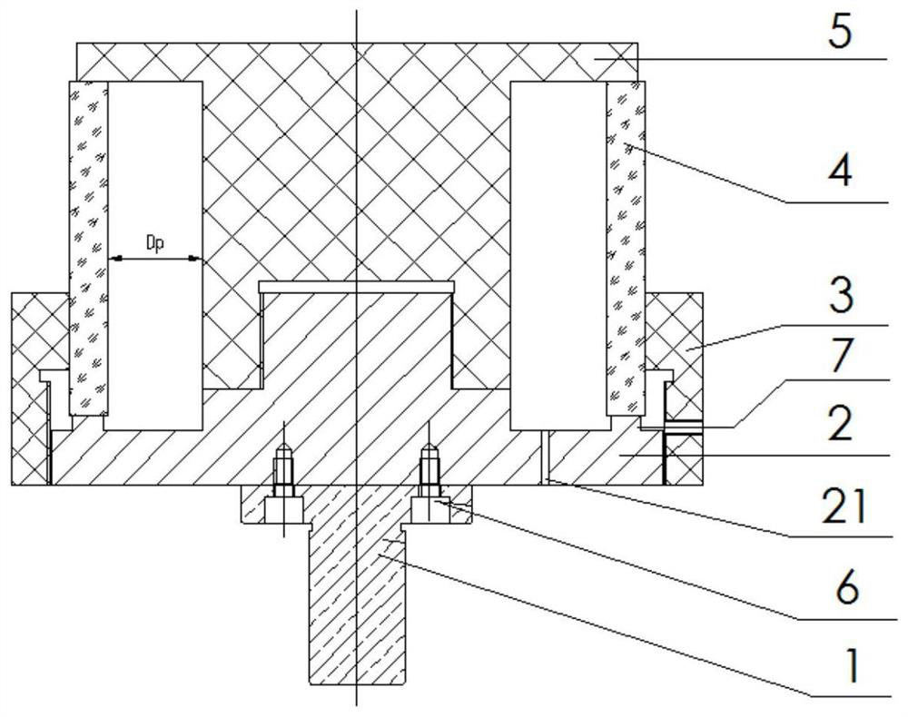 Method and tool for polishing inner and outer walls of cylindrical optical part