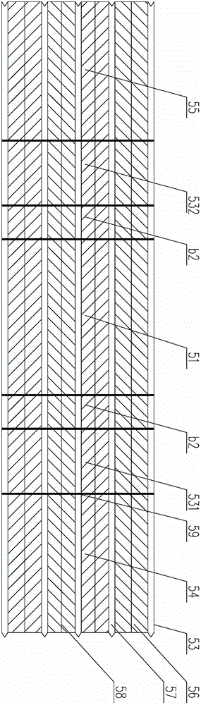 A cast-in-place hollow floor with holes formed by combining steel mesh and inflatable pipes