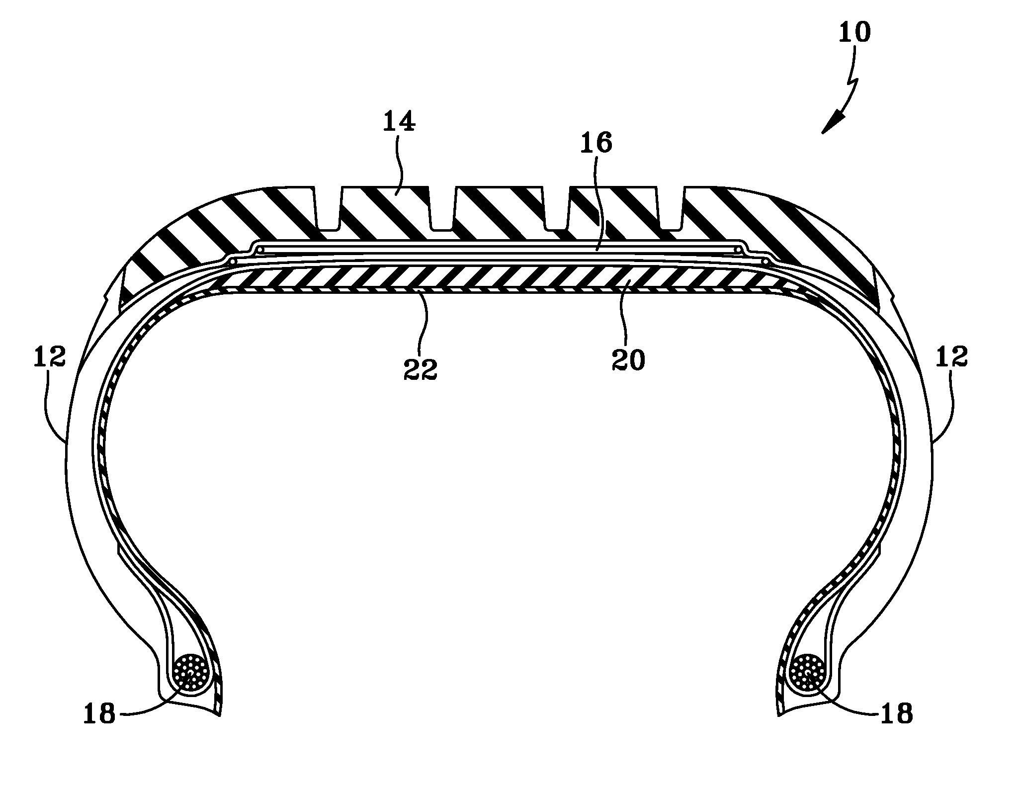 Pneumatic Tire Having Built-In Sealant Layer And Preparation Thereof