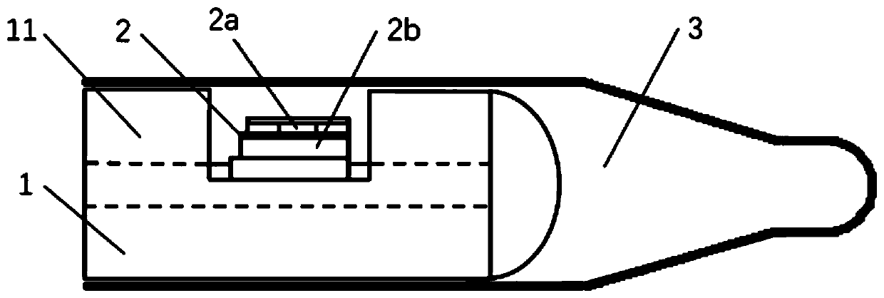 Mechanically rotary dual-frequency intravascular ultrasonic radiation force elastography probe