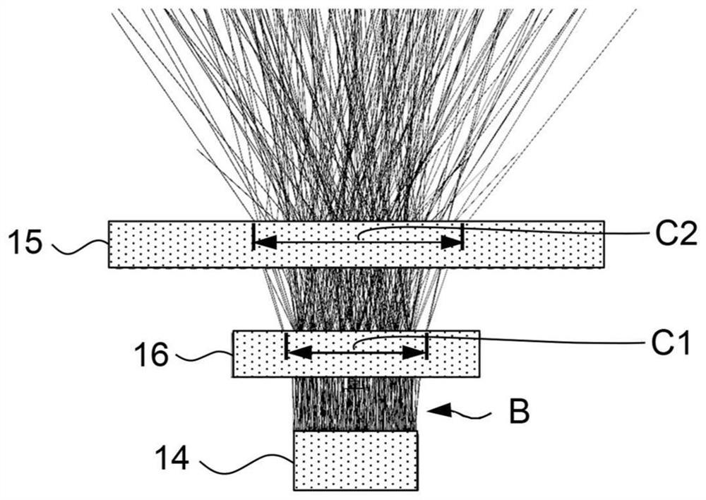 Infrared laser source device, lighting device and motor vehicle