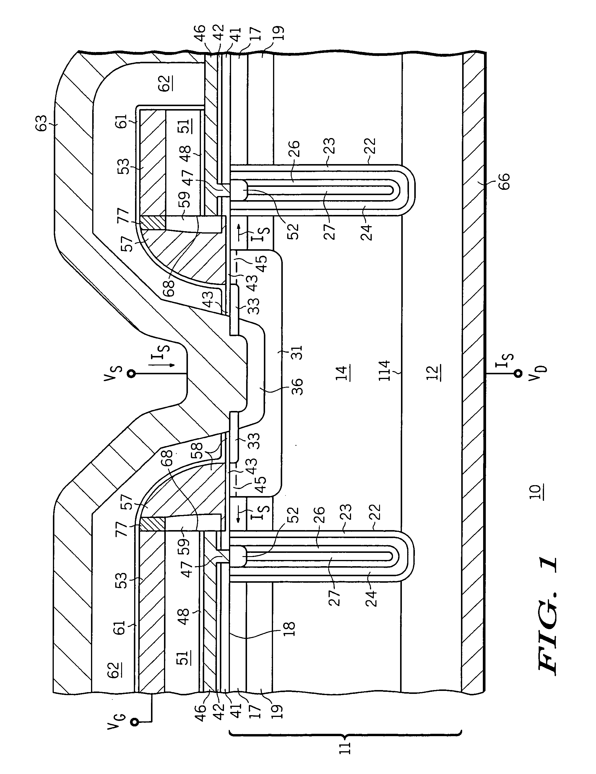 Superjunction semiconductor device structure