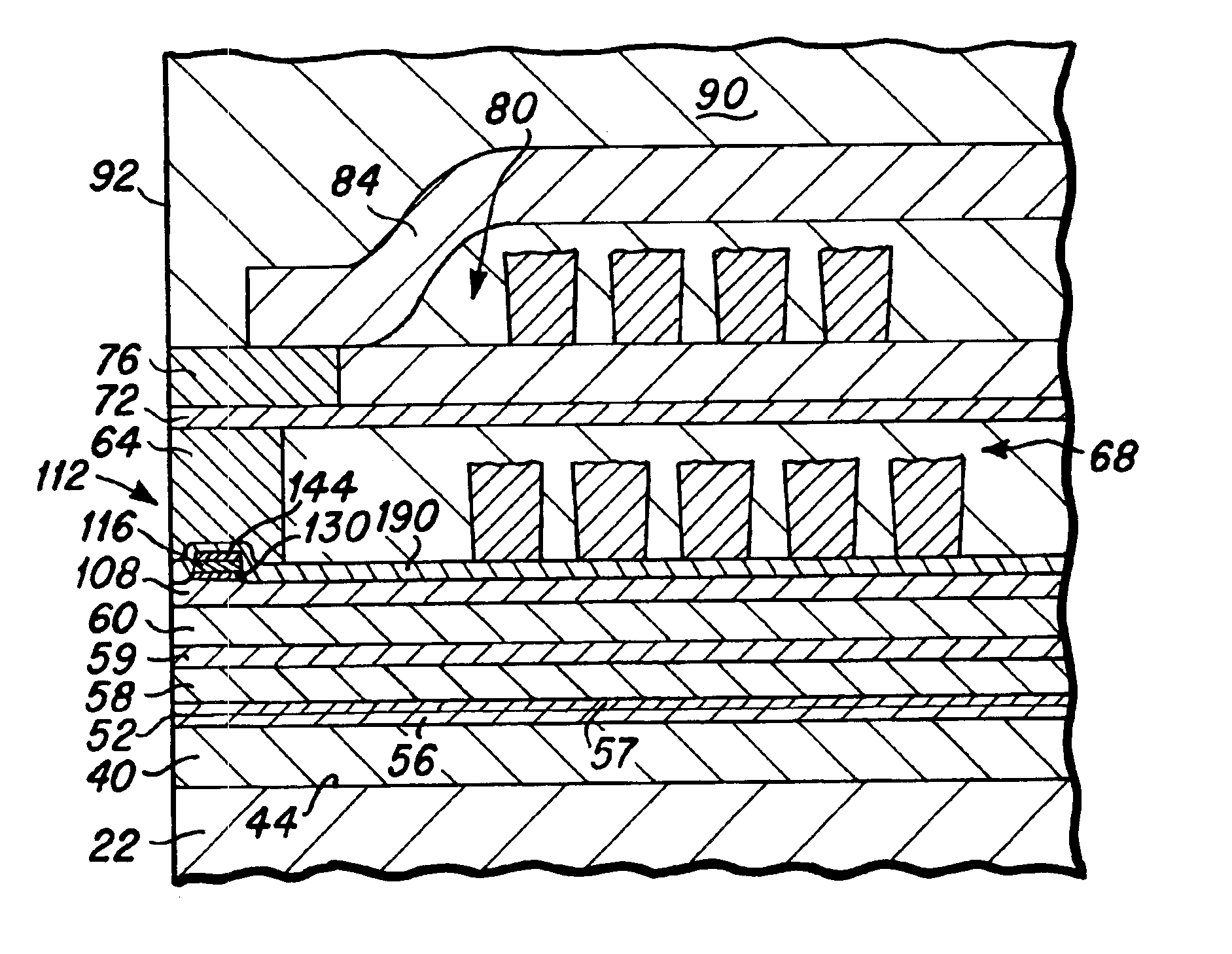 Magnetic head having multilayer heater for thermally assisted write head and method of fabrication thereof