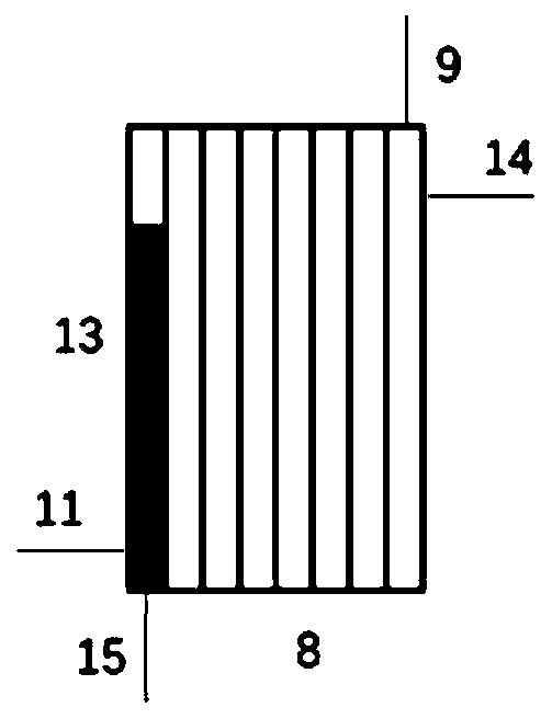 Wind power generator unit heat-dissipating device and method based on separate heat pipe heat exchanger