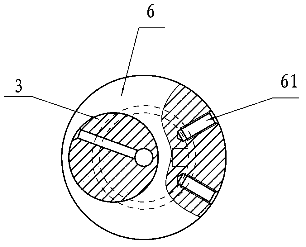 Crankshaft used for high-speed warp knitting machine