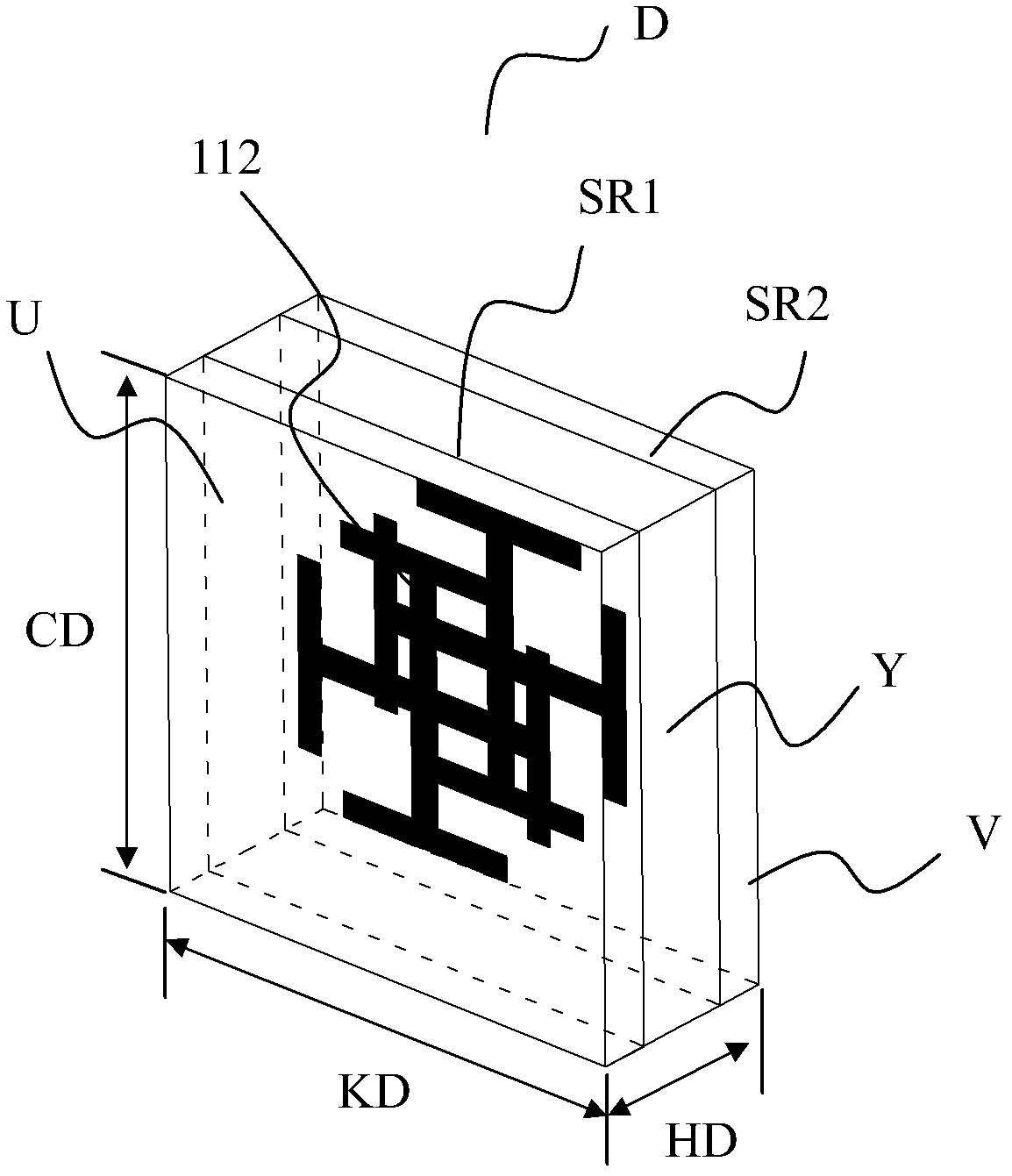 Point focusing flat lens antenna