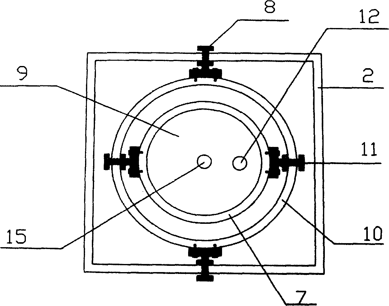 Marine precipitation measuring device