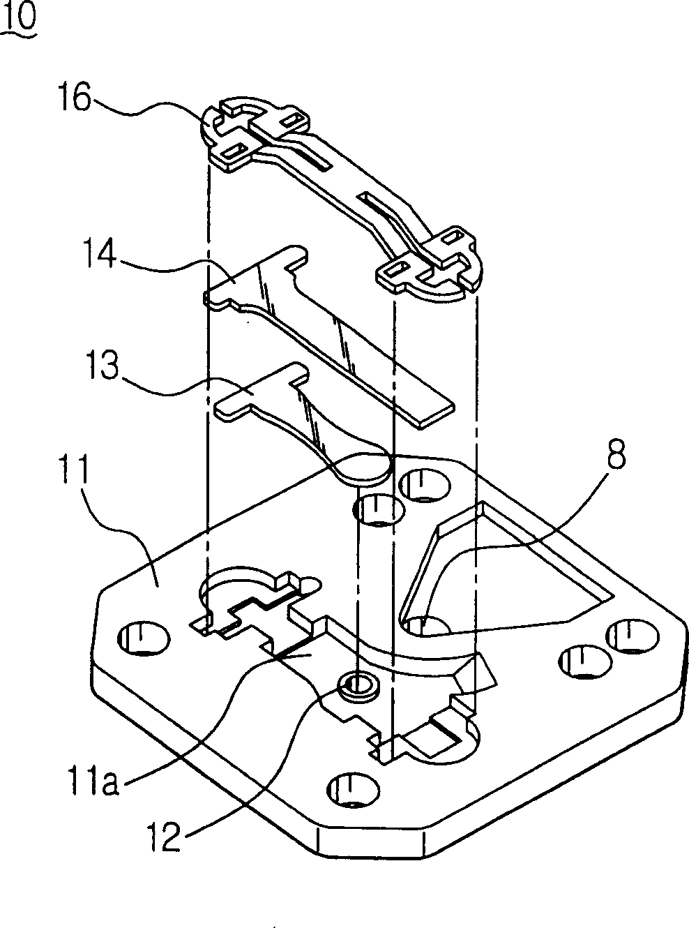 Exhaust valve of sealed compressor