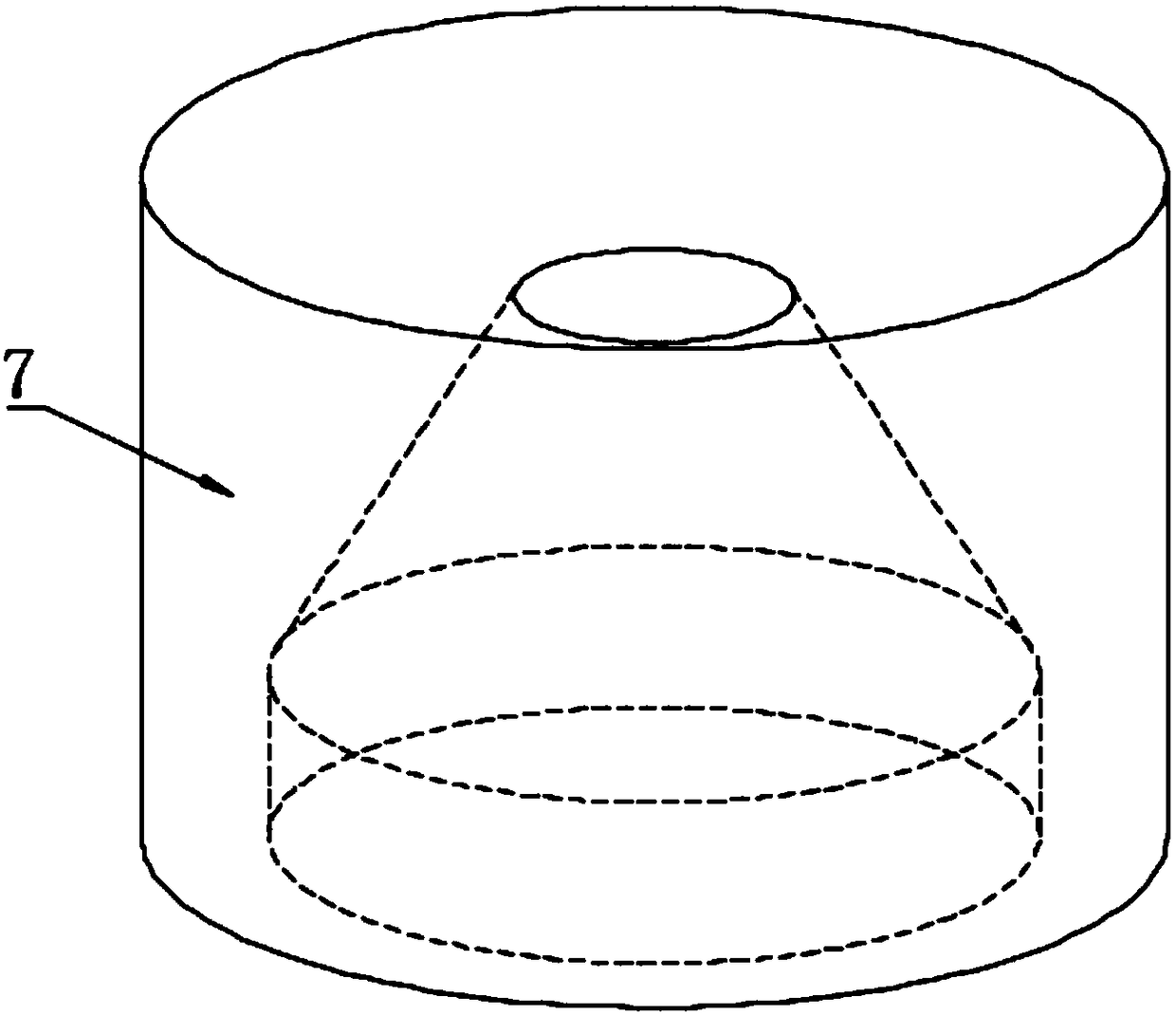 Drying and grinding device for agricultural soil testing