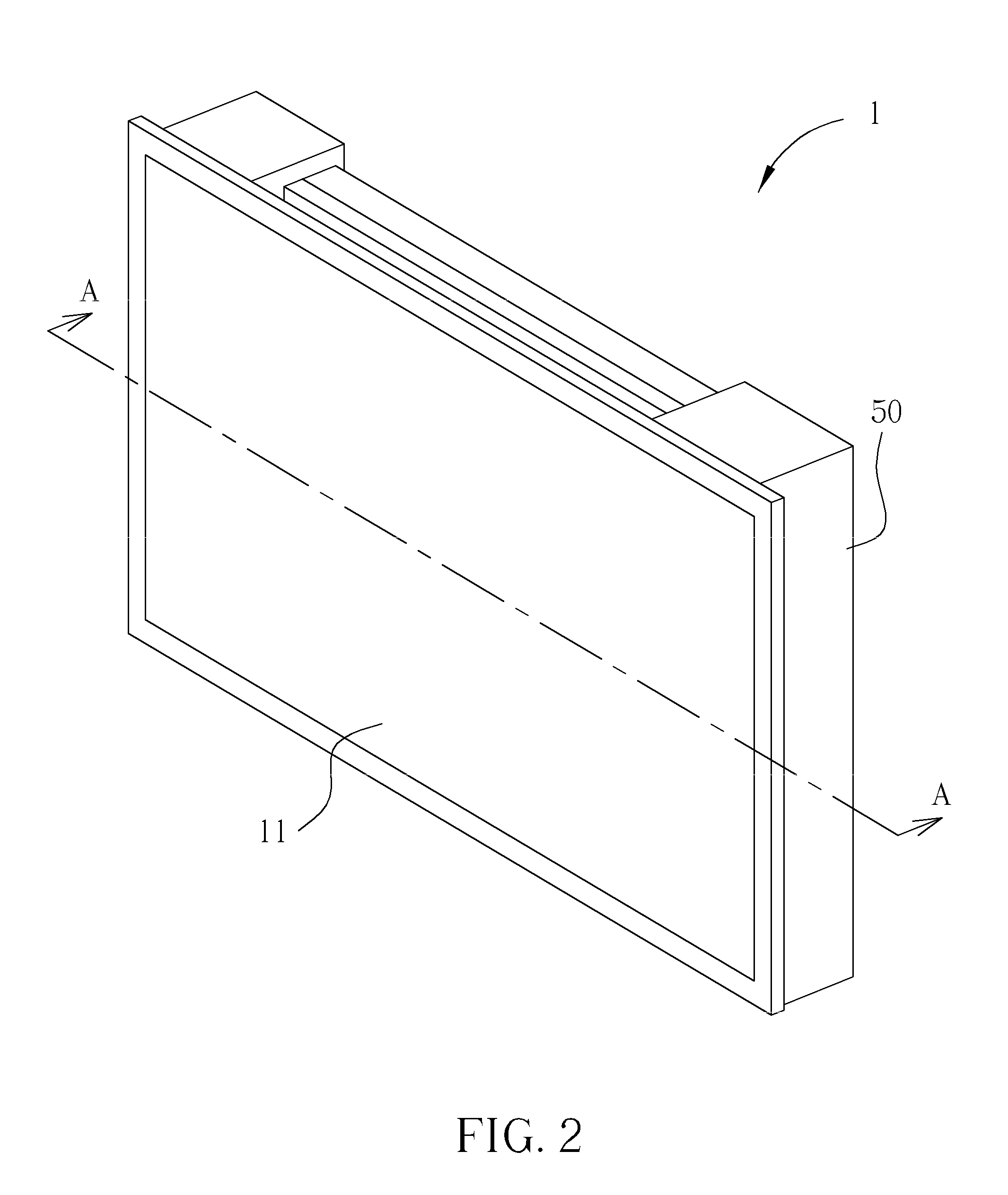 Touch panel using assembling frame for assembly