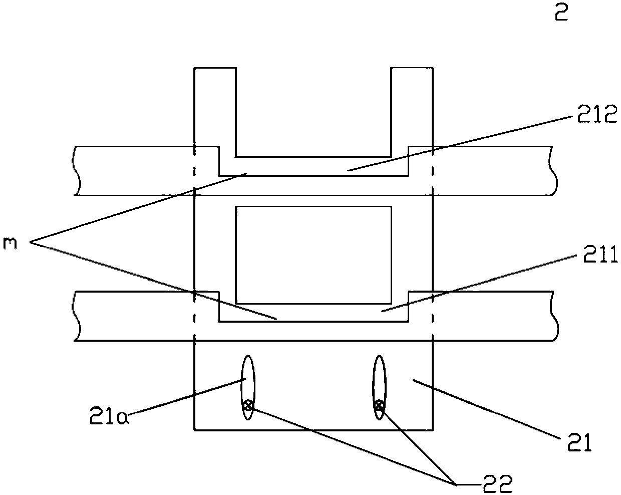 Material conveying tray and material conveying device