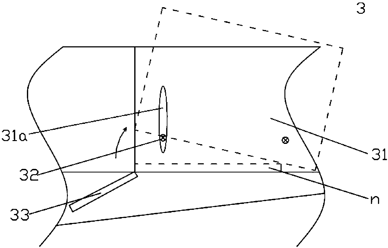 Material conveying tray and material conveying device