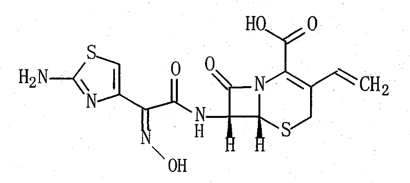 Cefdinir compound and new preparation method thereof