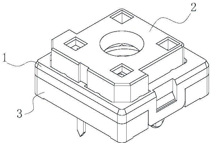 Ultrathin reset mechanism of small mechanical switch, and small mechanical switch